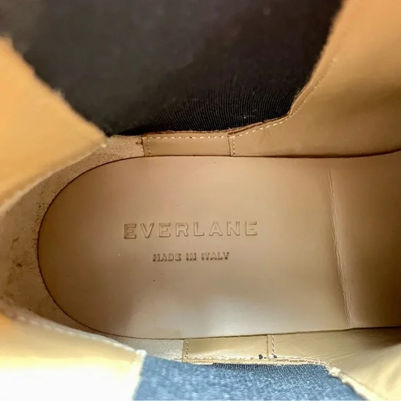 Everlane The New Modern Chelsea Boot Black Leather Pull On Bootie Size 9 - Picture 14 of 15